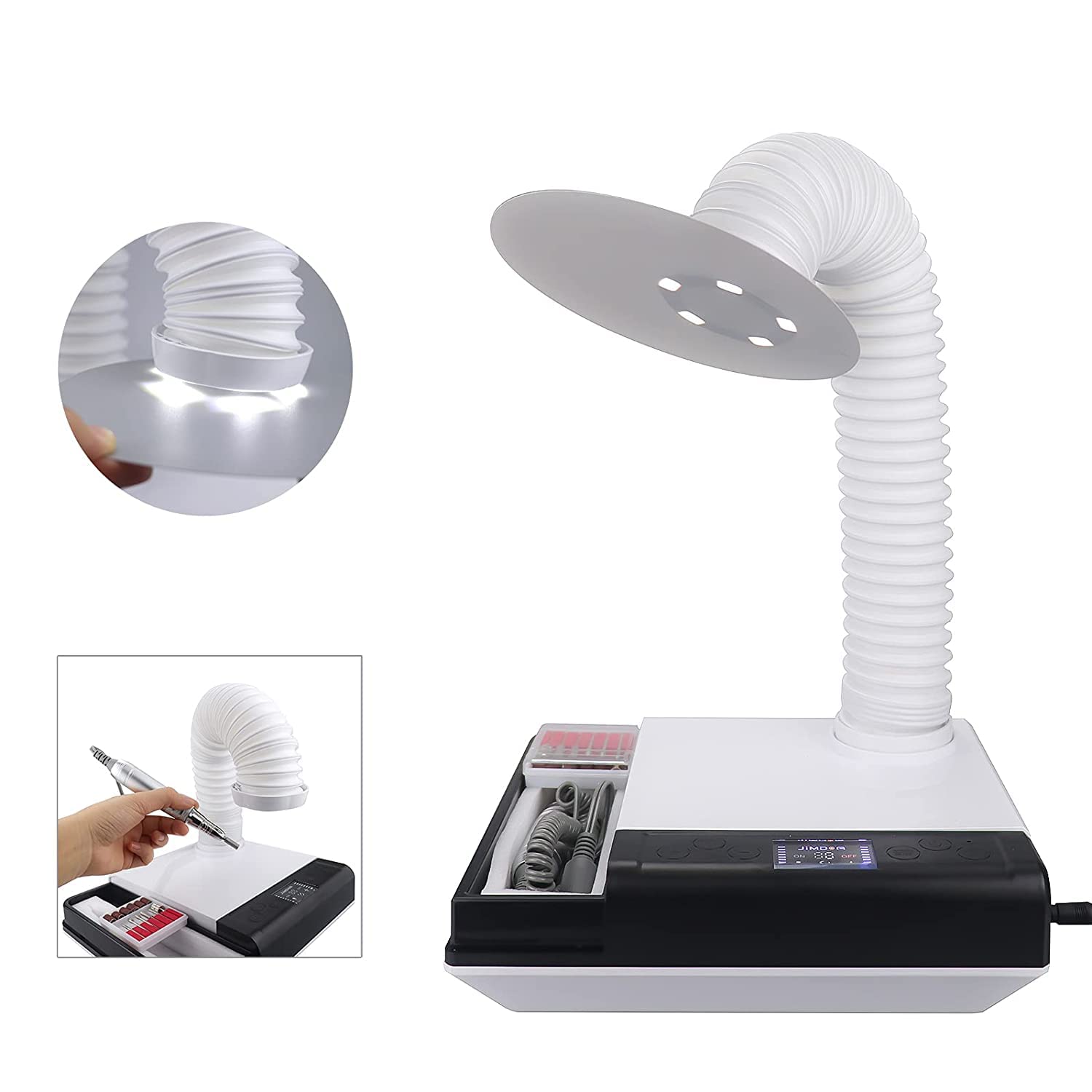 Amazon | TopSeller歯科 集じん機 集塵機 65W 強力 小型 3 in 1 卓上